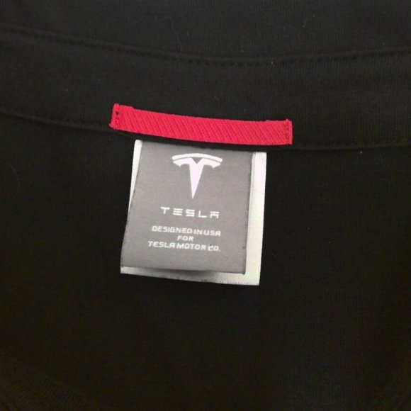 Tesla Motor Co Polo Golf Shirt Embroidered Logo Collision Center Black Men's XL - Picture 6 of 8